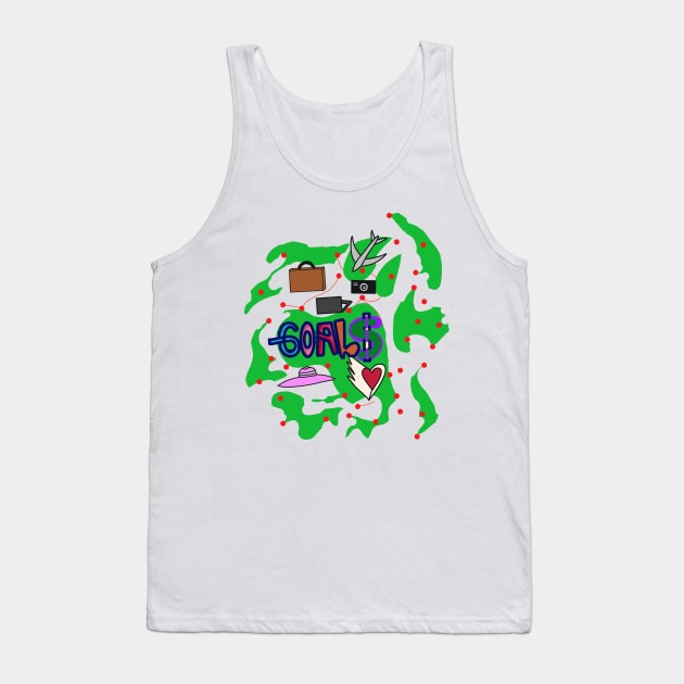 Goals Tank Top by Sshirart